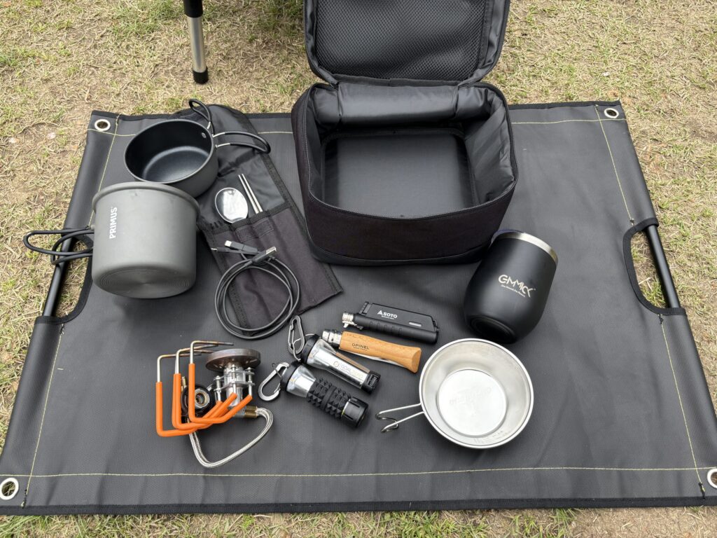 キャンプ　最低限装備