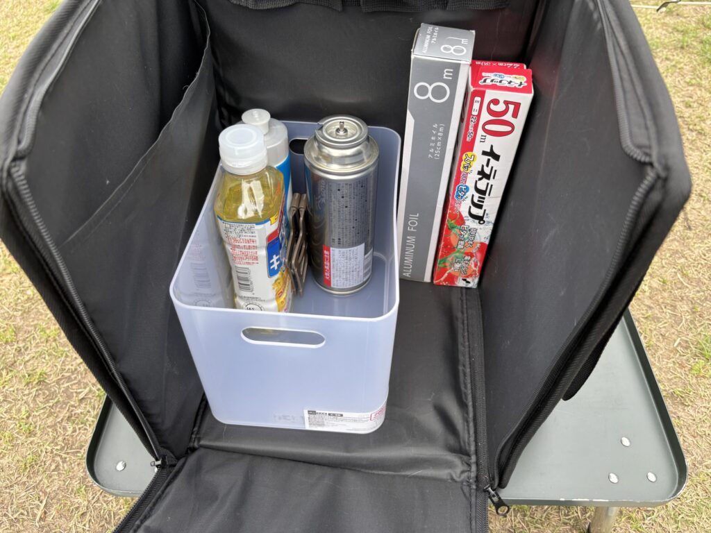 キャンプ　収納ボックス