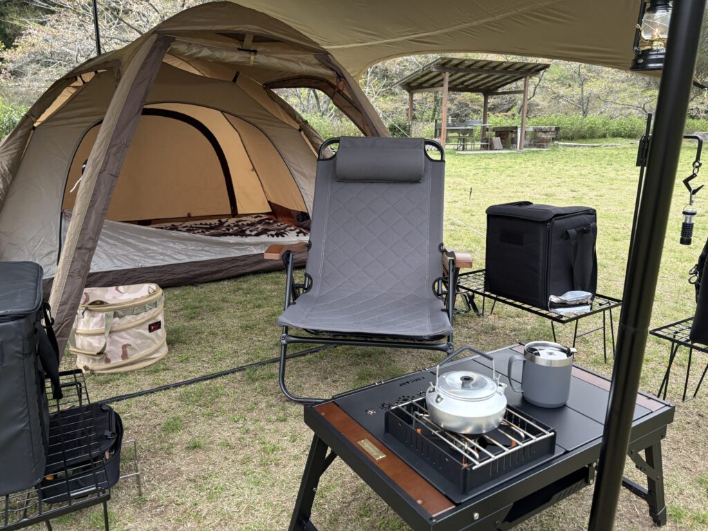 ソロキャンプ　IGT