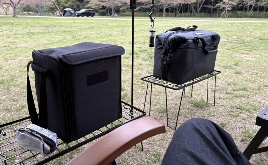 ソロキャンプ　コンテナ