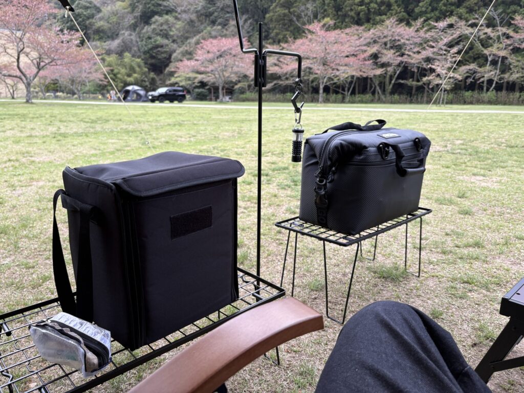 ソロキャンプ　レイアウト