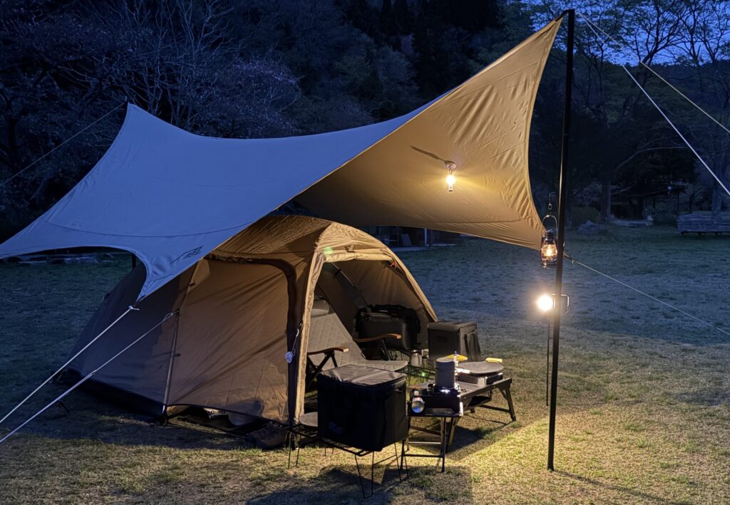 ステイシーST2 テント　レイアウト